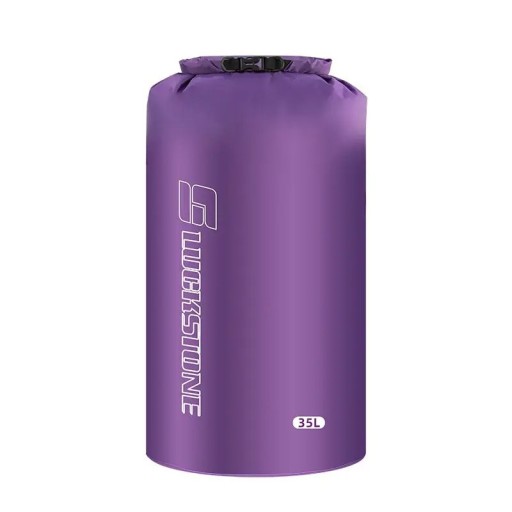 Waterdichte Dry Bag 35L Paarse Ultralichte Polyester Taffeta Kledingtas voor Raften, Kajakken, Zwemmen, Wandelen en Watersporten