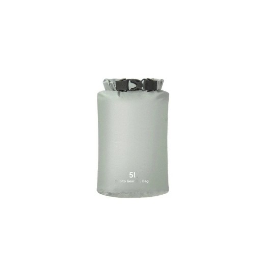 Waterdichte Dry Bag 5L Grijs Ultralichte waterdichte kledingtas voor zwemmen, raften, kajakken, buitentochten en watersportactiviteiten