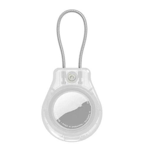 Waterdichte hoes voor Apple AirTag met draadkabel Beschermhoes tegen verlies voor bagage, rugzak en reisaccessoires