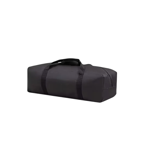 Waterdichte opbergtas 45x14x17 cm oxfordstof zwart draagtas met handvatten voor organisatie en transport van spullen