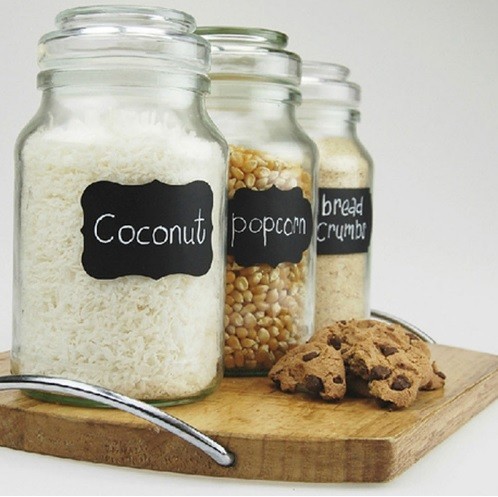 Waterproof Labels for Jars - 40 pcs