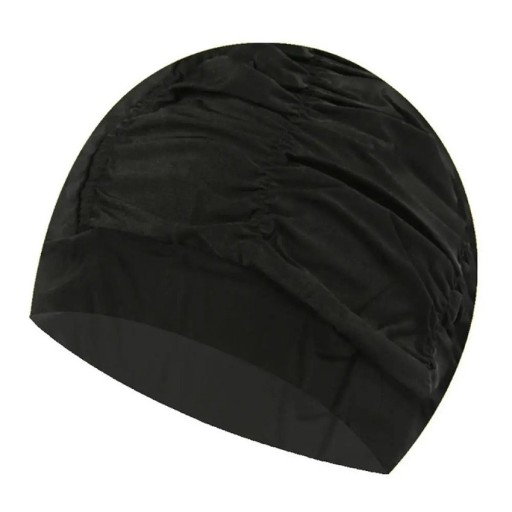 Waterproof Nylon Swimming Cap Pool Cap Elastic Equipment for Swimmers