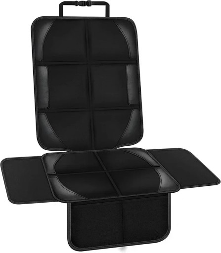 Waterproof Protective Car Seat Cover with Pockets Universal Protective Cover for Car Seats Against Scratches and Dirt Seat Protection under Child Seat