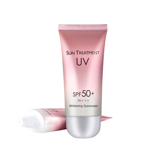 Waterproof Sunscreen SPF 50+ Whitening Tanning Cream Protective Facial Sunscreen 60 ml