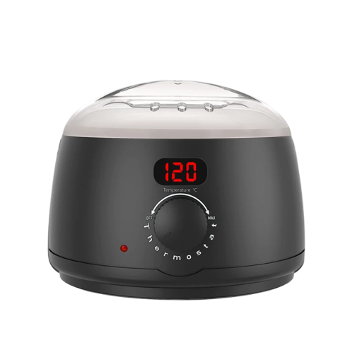 Wax Heater 500 ml Digital Depilatory Heater Made of ABS Plastic and Stainless Steel with Removable Container Wax Melting Pot with EU Plug