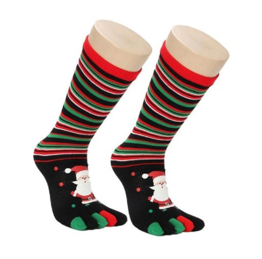 Weihnachts-Zehensocken für Herren