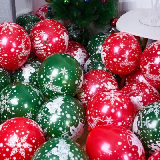 Weihnachtsballons 10 Stk