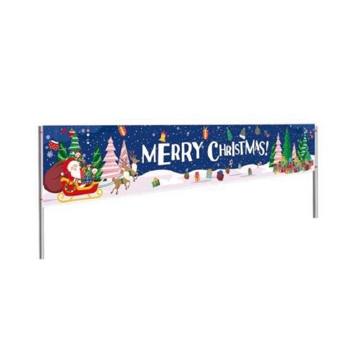 Weihnachtsbanner 240 x 40 cm