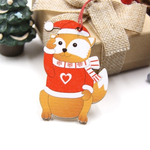 Weihnachtsdeko Eichhörnchen 3tlg