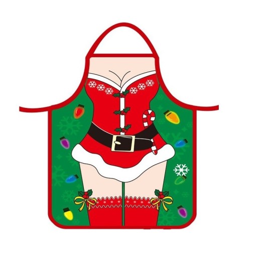 Weihnachtsküchenschürze N992