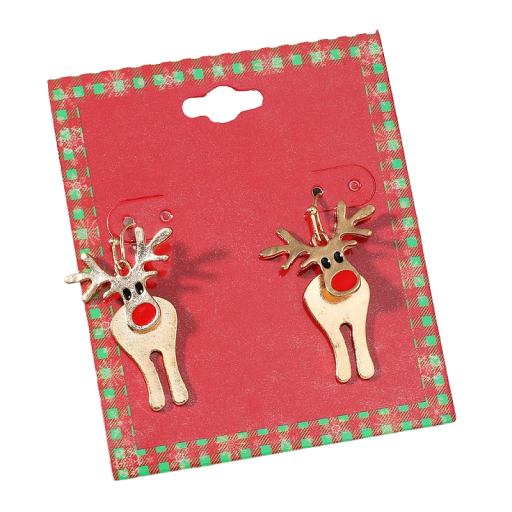 Weihnachtsohrringe für Damen N987
