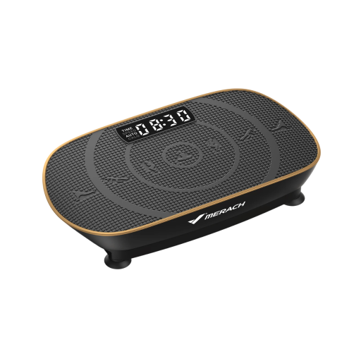 Wibrująca platforma z wyświetlaczem LED 51,56×28,7×11,94 cm regulowana prędkość nośność 150 kg platforma fitness do ćwiczeń w domu