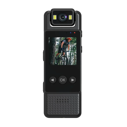 WiFi mini kamera 1080p s nočným videním 3v1 Foto Video Audio 180° rotácia 1,3&quot; displej 1200mAh batéria Podpora 128GB kariet