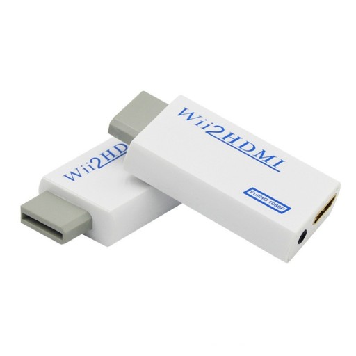 Wii2HDMI Adapter audio i wideo do konsoli Wii - biały