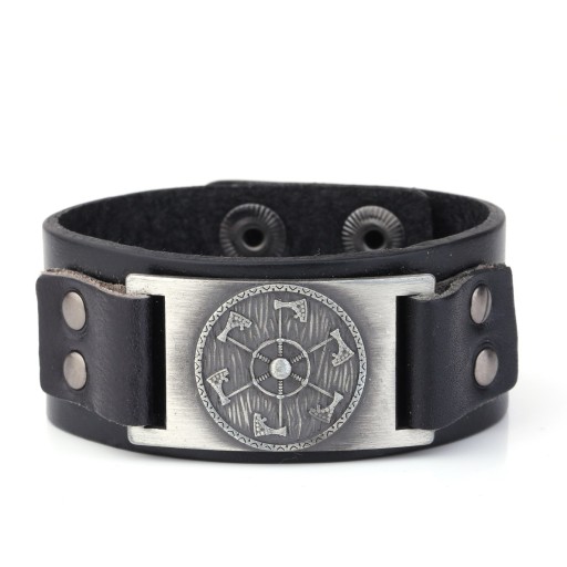 Wikinger-Lederarmband für Herren H685