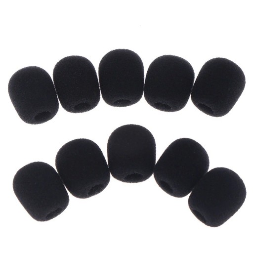 Windshield for Headset Microphone 10 pcs