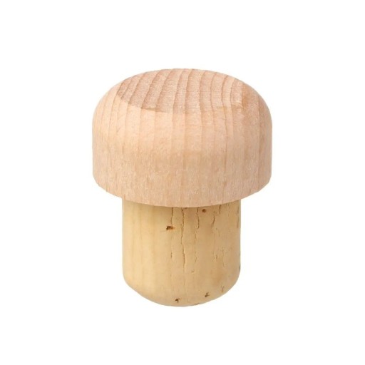 Wine Stopper with Natural Appearance Classic Wine Cork Bottle Stopper for Home Use Reusable Stopper