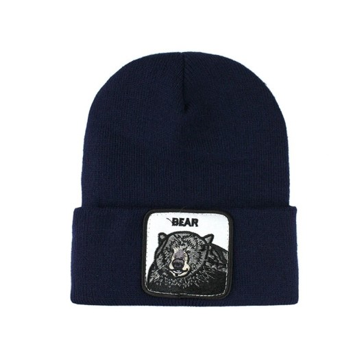 Wintermuts met berenprint