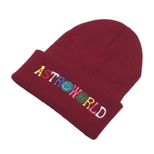 Wintermuts met kleurrijke letters