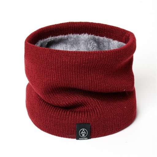 Winternekwarmer met bont A1