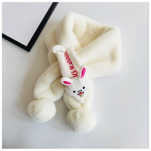 Winterschal für Kinder mit Tiermotiv