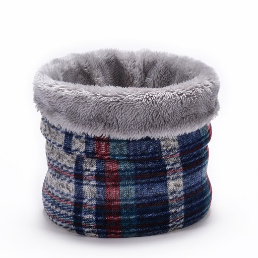 Wintersjaal met patroon