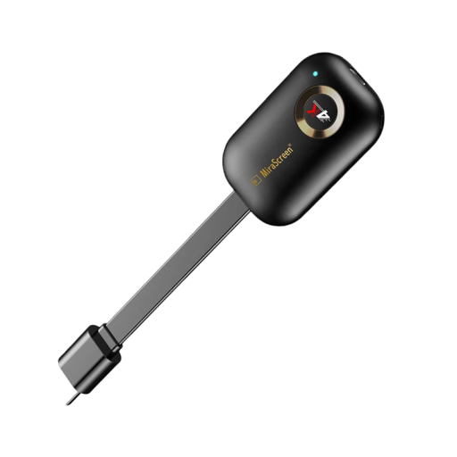 Wireless HD 4K 5G Wi-Fi TV Adapter for Android iOS HDMI Mirroring Video Presentations Music Photos PPT Word MP4 MOV JPEG Projector