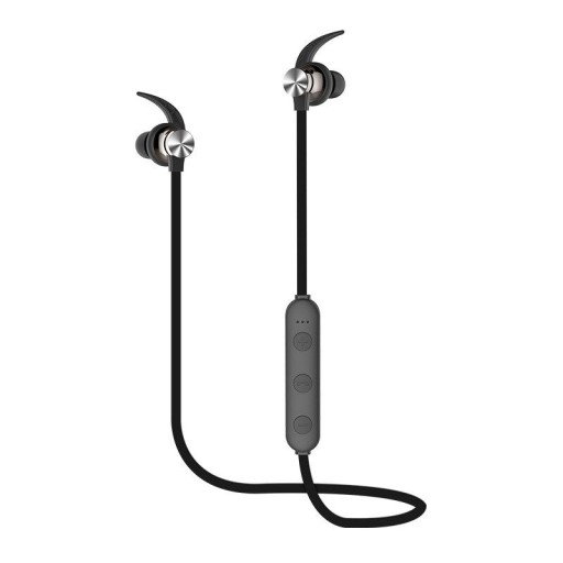 Wireless In-Ear Headphones with Cable Controller Bluetooth 5.0 Range 15 m Battery Life 3 Hours Micro SD Card Slot Call and Music Control