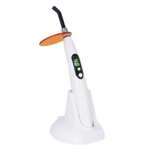 Wireless LED Curing Light for Dentistry 1200–1500 mW/cm² Portable Dental Polymerisation Device EU Plug 110–240V