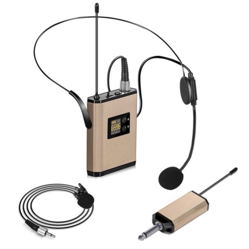 Wireless Microphone Set for Audio Recording