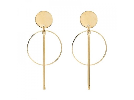 Wiszące kolczyki damskie H761