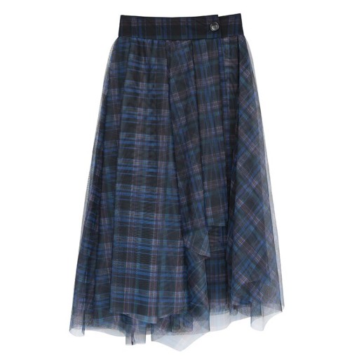 Women's Checked Skirt A1589