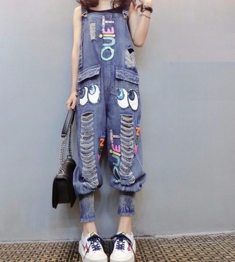 Women's Denim Overall A2917