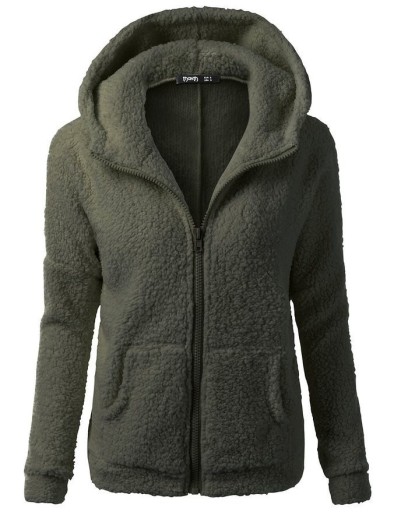 Women's Furry Hoodie