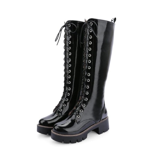 Women's Glossy Boots J2381