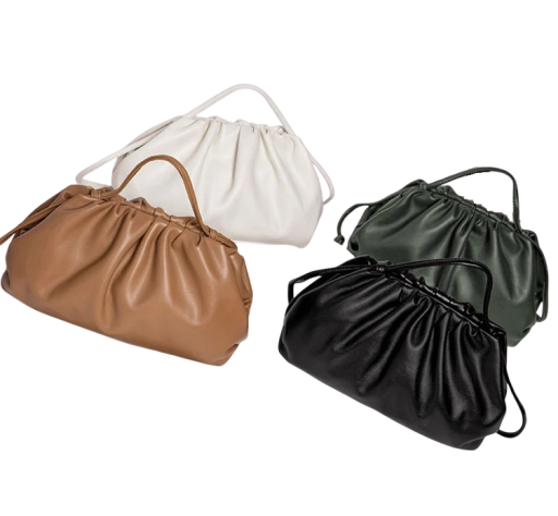 Women's Handbag 31 x 14 x 20 cm Soft Design in Synthetic Leather Spacious Bag for Everyday Use and Longer Errands