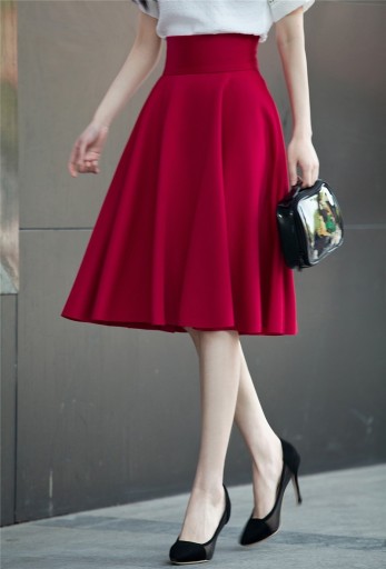 Women's High-Waisted Skirt A982