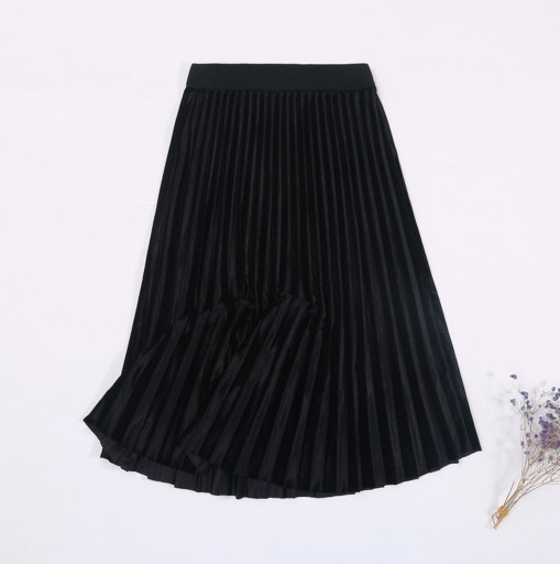 Women's Pleated Midi Skirt A1987