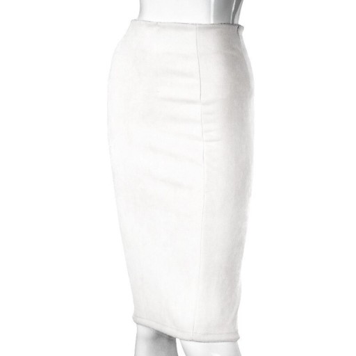 Women's Slim Skirt with Split at the Back J3107