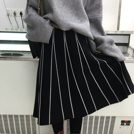 Women's Striped Skirt