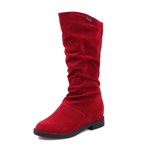Women's Suede Boots J1759