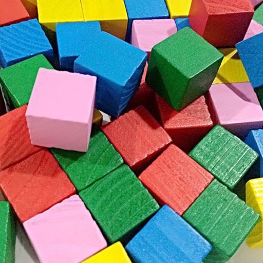 Wooden Block Set 25 pcs