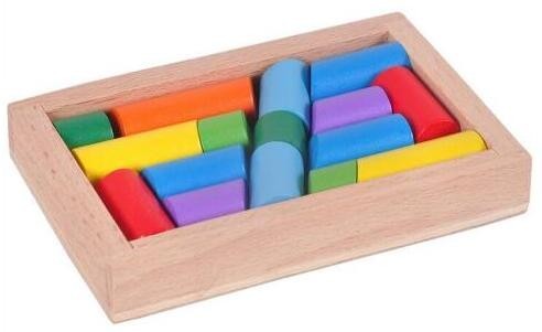 Wooden Motor Skills Cylinder Insertion Toy