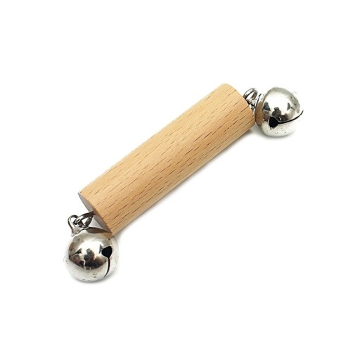 Wooden Toy with Jingle Bells