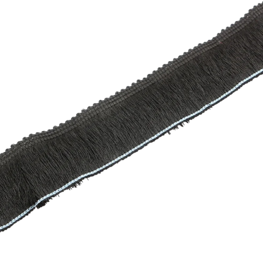 Wyhaftowana wstążka z frędzlami 2,8 cm x 1 m Poliestrowa dekoracyjna wstążka z ozdobnymi frędzlami do zdobienia odzieży, sukien i tekstylnych akcesoriów