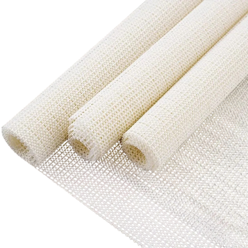 XXL Non-slip Mat 300 x 200 cm, Open Mesh Made of PVC Foam, White, Cuttable, for Carpets, in Flats, Workshops and Car Boots
