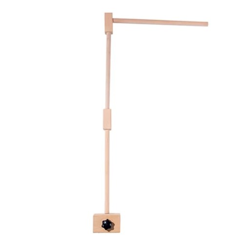 Ξύλινη βάση για κρεμαστά παιχνίδια, για τοποθέτηση πίσω από την κούνια, ιδανική για ασφαλές κρέμασμα διακοσμητικών και παιχνιδιών