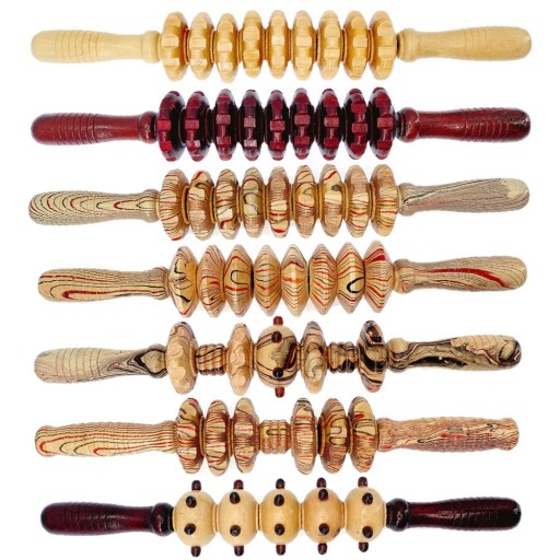 Ξύλινος μασάζ βολεύς ολόκληρου σώματος