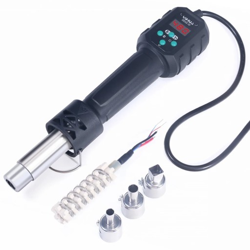 YIHUA 8858 IV 700W forrólevegős forrasztóállomás Digitális kalibrálás Hőmérséklettartomány 100–500 °C Cserélhető fúvókák Elektronikai javításokhoz