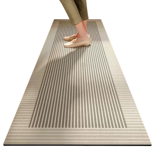 Zachte keukenmat 40 x 60 cm Antislip absorberende mat in Japanse stijl Onder de gootsteen en het aanrecht Gemakkelijk te onderhouden Gemakkelijk
